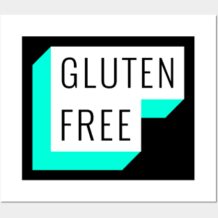 3D Gluten Free Posters and Art